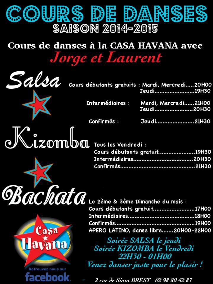 Cours de danses