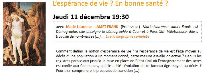 L’espérance de vie ? En bonne santé ?