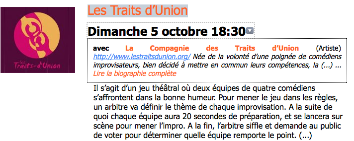 Les Traits d’Union
