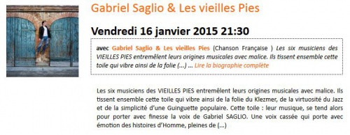 Gabriel Saglio & Les vieilles Pies