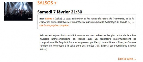 Musique: SALSOS +
