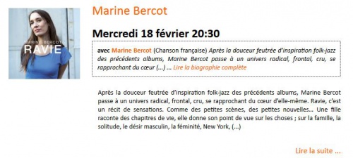 Musique: Marine Bercot