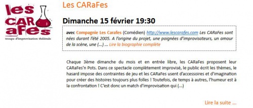 Les CARaFes