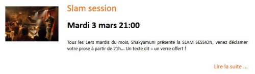 Slam session
