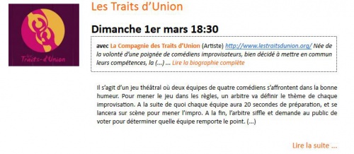 Les Traits d’Union