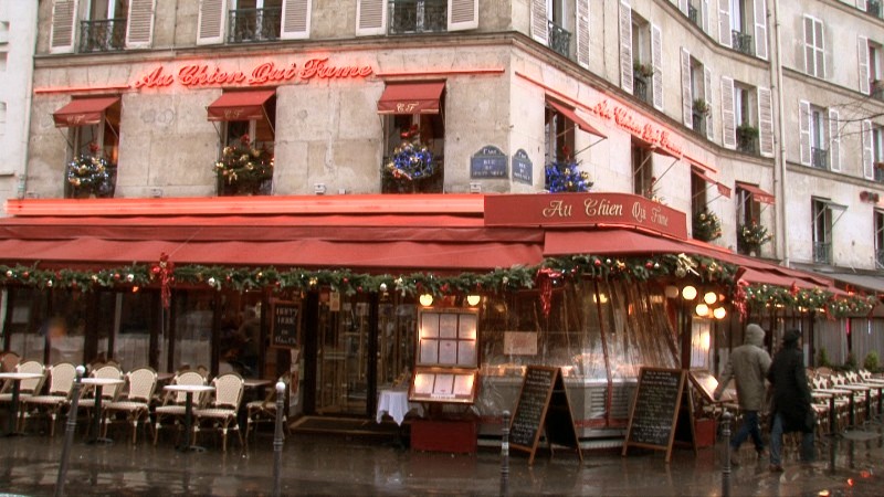 Restaurant Au chien qui Fume - Paris