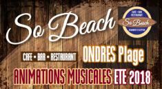 Animations musicales été 2018 - So Beach