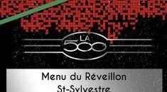 Menu du Réveillon St Sylvestre - La 500