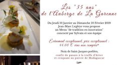 Les 35 ans de l'Auberge de la Garenne - L'Auberge de la Garenne