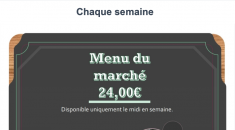 MENU DU MIDI - L'Appart