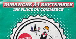 Course de garçon de café place du commerce à Nantes - Café du Commerce - Nantes