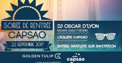 Soirée de rentrée radio Capsao - Le Cocon