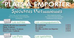 Plats à emporter - SPÉCIALITÉS VIETNAMIENNES - Restaurant Asia