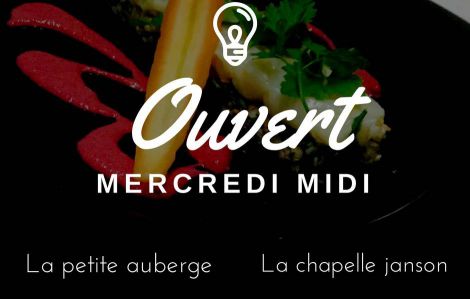 Ouvert le mercredi midi
