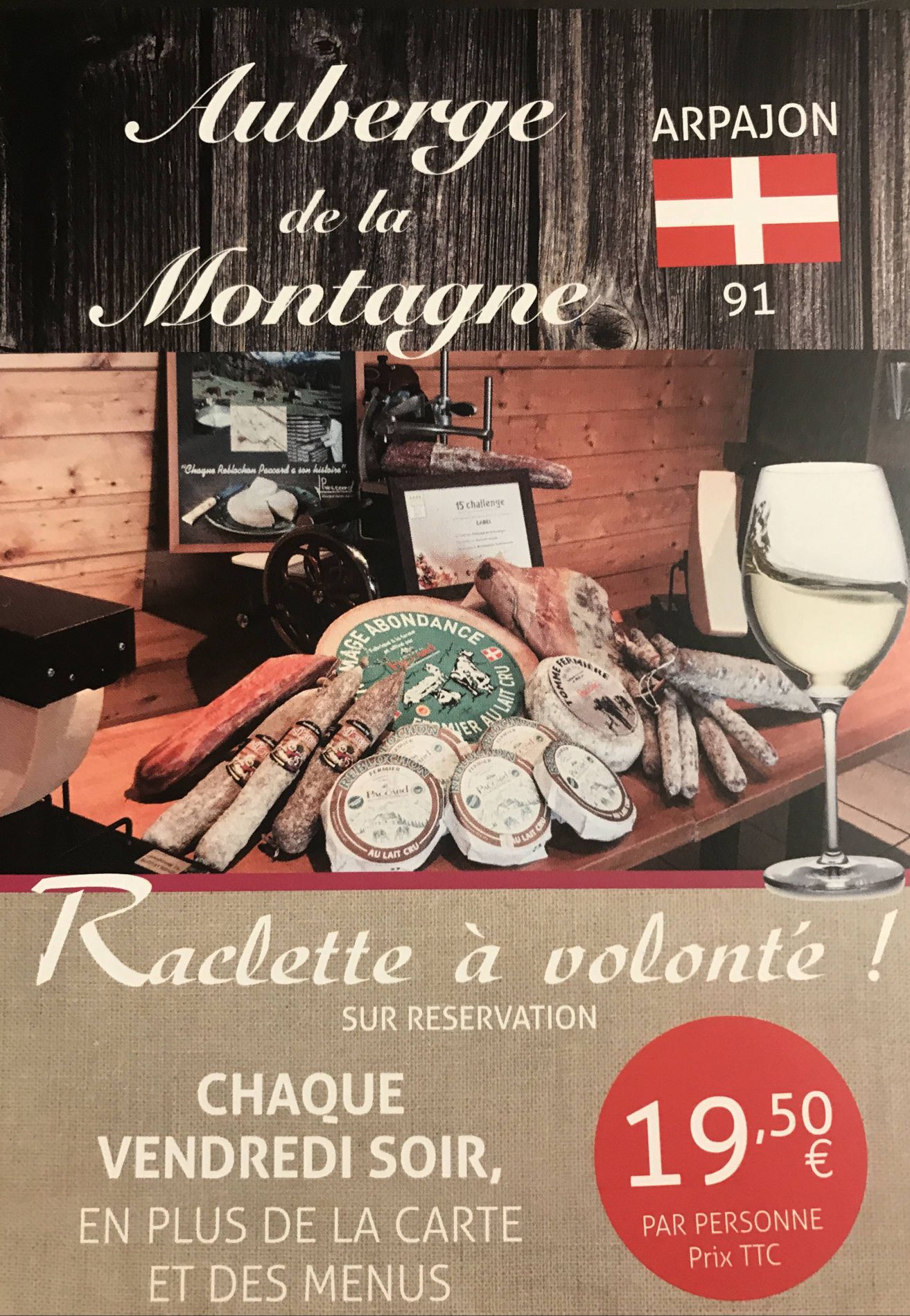 Vendredi raclette !