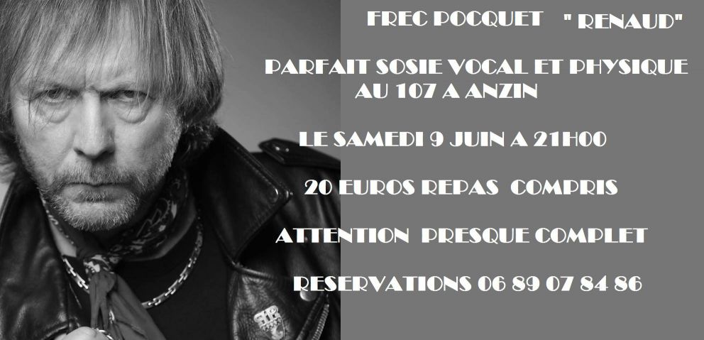 Soirée Sosie de Renaud