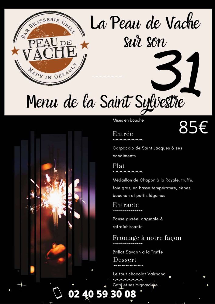 Menu de la Saint Sylvestre