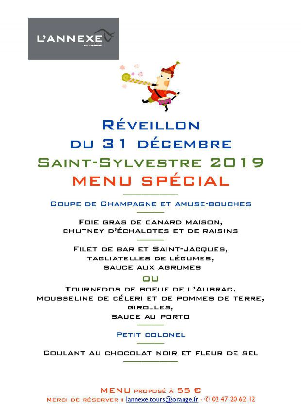 Menu Saint-Sylvestre