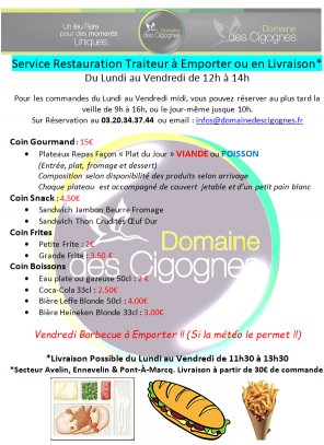 Vente à emporter