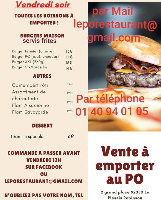 VENTE À EMPORTER