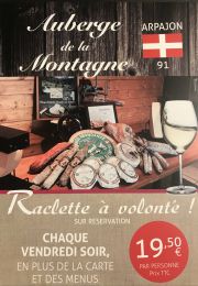 Vendredi raclette !