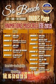 Animations musicales été 2019