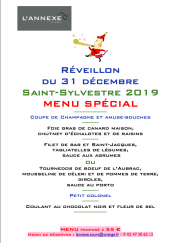 Menu Saint-Sylvestre