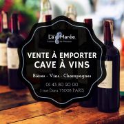 VENTE À EMPORTER CAVE À VINS