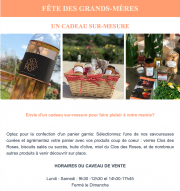FÊTE DES GRANDS-MÈRES