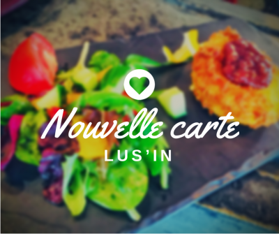 NOUVELLE CARTE D'ETÉ