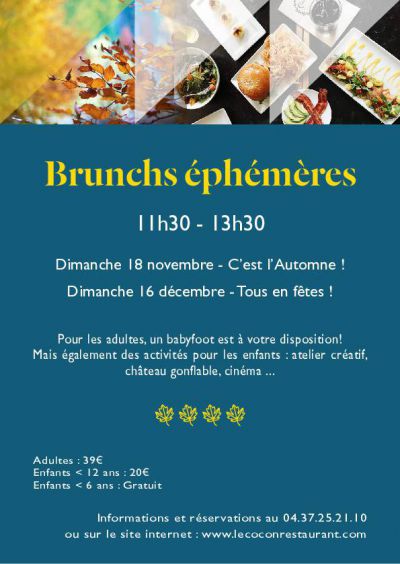 Brunchs éphémères