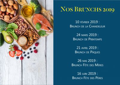 NOS BRUNCHS 2019