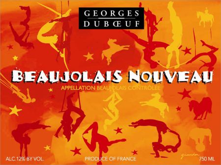 Le Bouddha fête le Beaujolais nouveau !