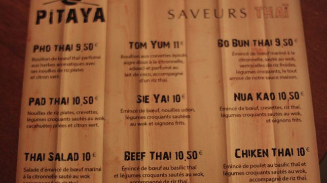 Restaurant Pitaya - Caudéran - Bordeaux