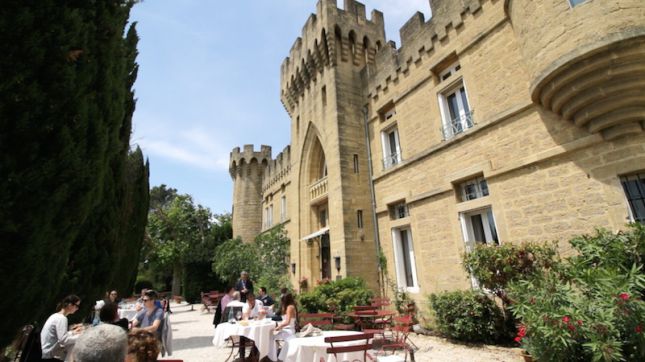 Hostellerie Château des fines roches à Châteauneuf-du-Pape