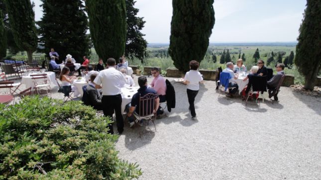 Hostellerie Château des fines roches à Châteauneuf-du-Pape