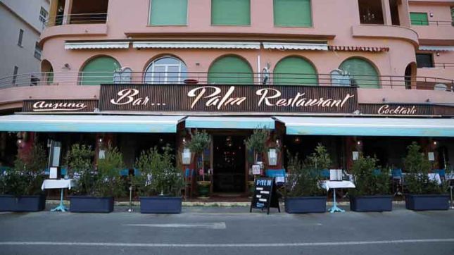 Palm restaurant à Villefranche-sur-Mer