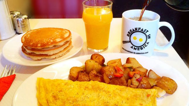 Breakfast in America à Paris