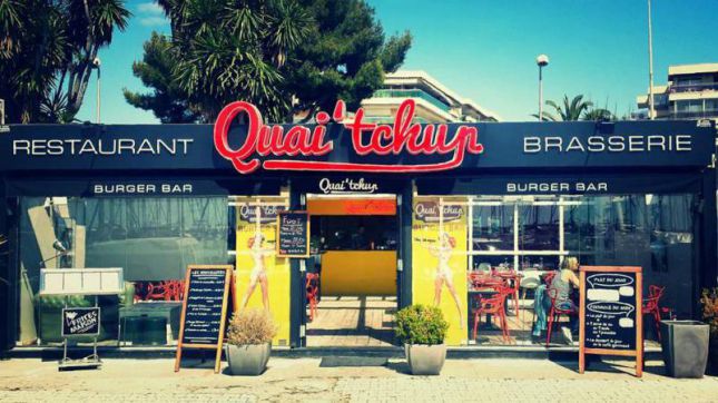 Quai Tchup à Nice