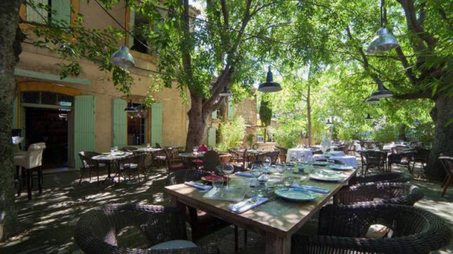 Sous les micocouliers à Eygalières