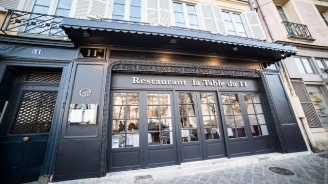 La Table du 11 à Versailles