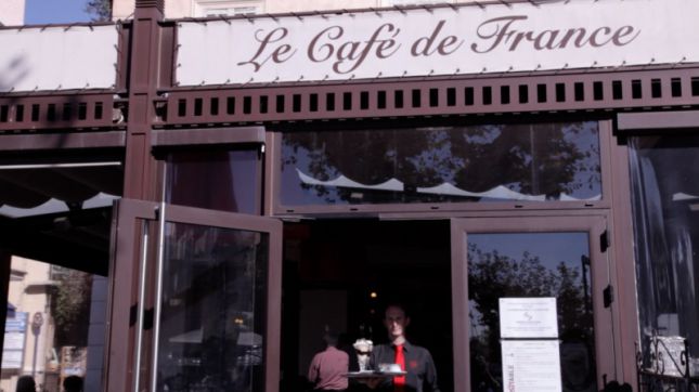 Café de France à Sainte-Maxime