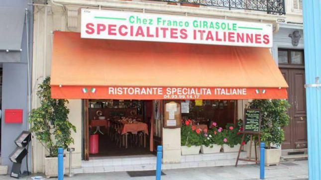 Chez Franco Girasole à Cannes