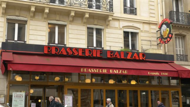 Restaurant Brasserie Balzar - Paris