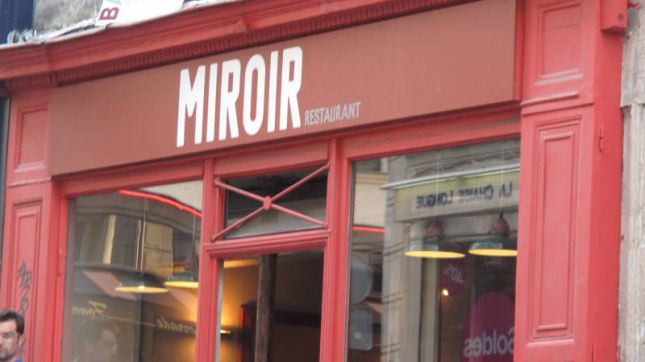 Miroir à Paris
