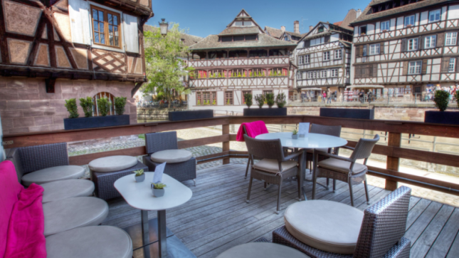 Le Pont tournant à Strasbourg