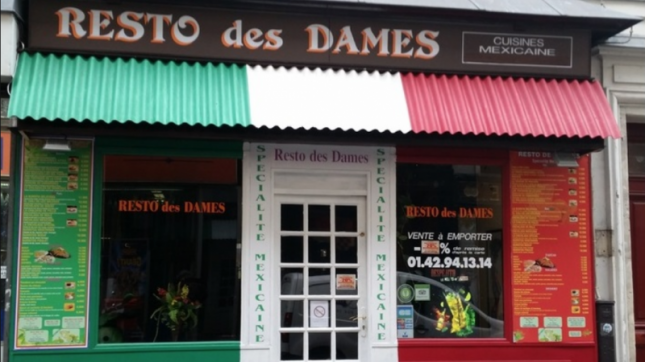Resto des dames à Paris