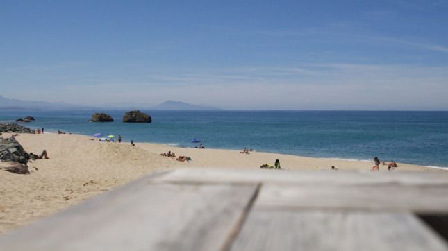 Milady beach à Biarritz