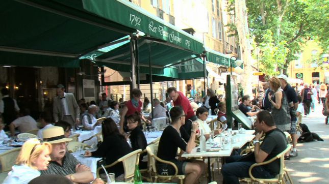 Les Deux Garçons à Aix-en-Provence