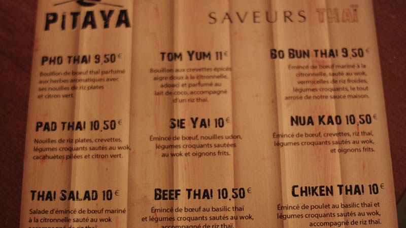 Restaurant Pitaya - Caudéran - Bordeaux